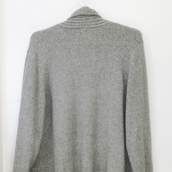 Sonoma Women's Gray Open Cardigan Sweater Size 2X - Picture 2 of 5